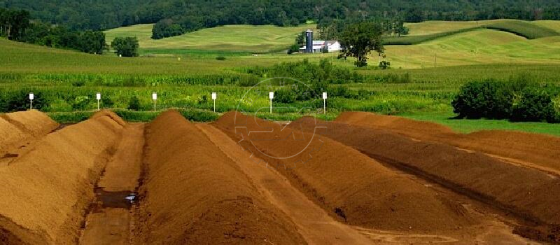 Composting site for animal waste disposal of Shunxin client in Myanmar