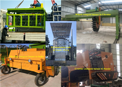 Shunxin Compost equipment to-in different countries