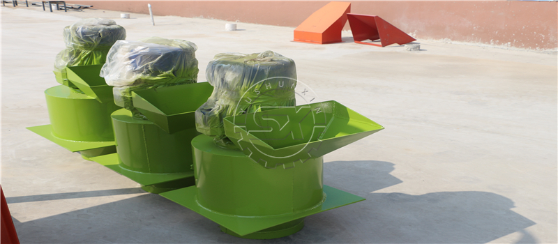 Shunxin Chain Type Crushing Machine to process the unqualified granules after the granulation
