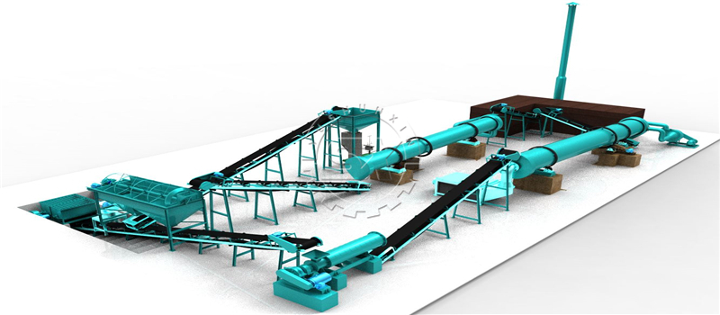 Equipment Models in Shunxin Granular Organic Fertilizer Production Line design