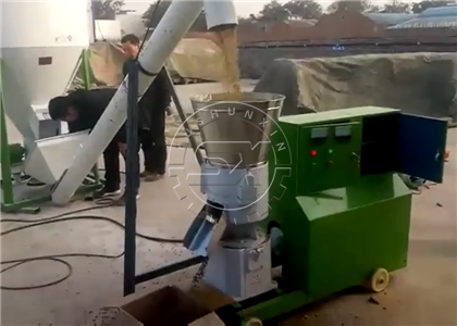 Shunxin Ring Die Granular Fertilizer Making Machine in Vietnam project site