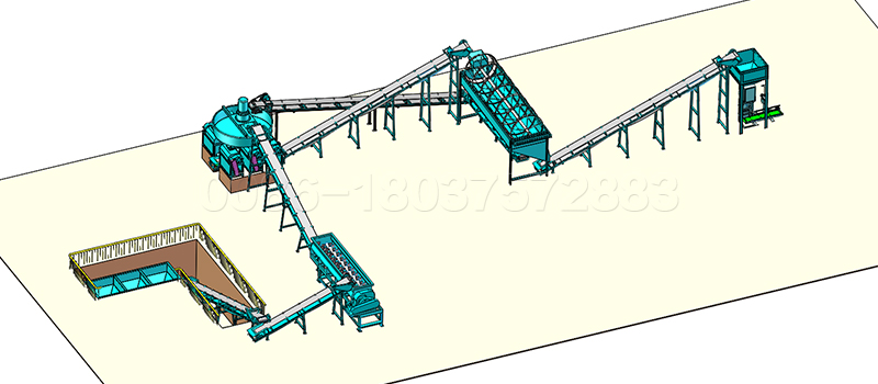 10 to15 ton Compound NPK Fertilizer Production Line