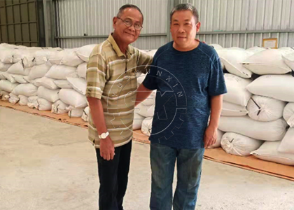 Project engineer of Timor Leste fertilizer company was very happy with the commissioning