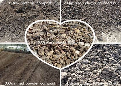Raw material of Timor Lester fertilizer project