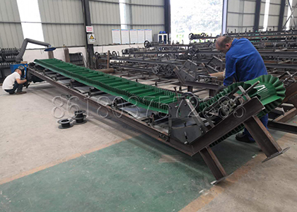 Fertilizer Belt Conveyor for Large Scale Chicken Manure Fertilizer Plant